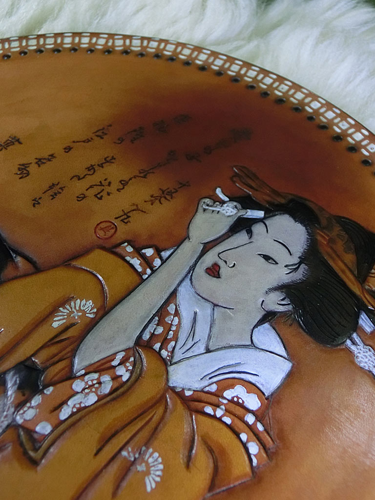 geisha-amarilla-trabajos-cuadros-guioko-art-3 miyamoto Musashi