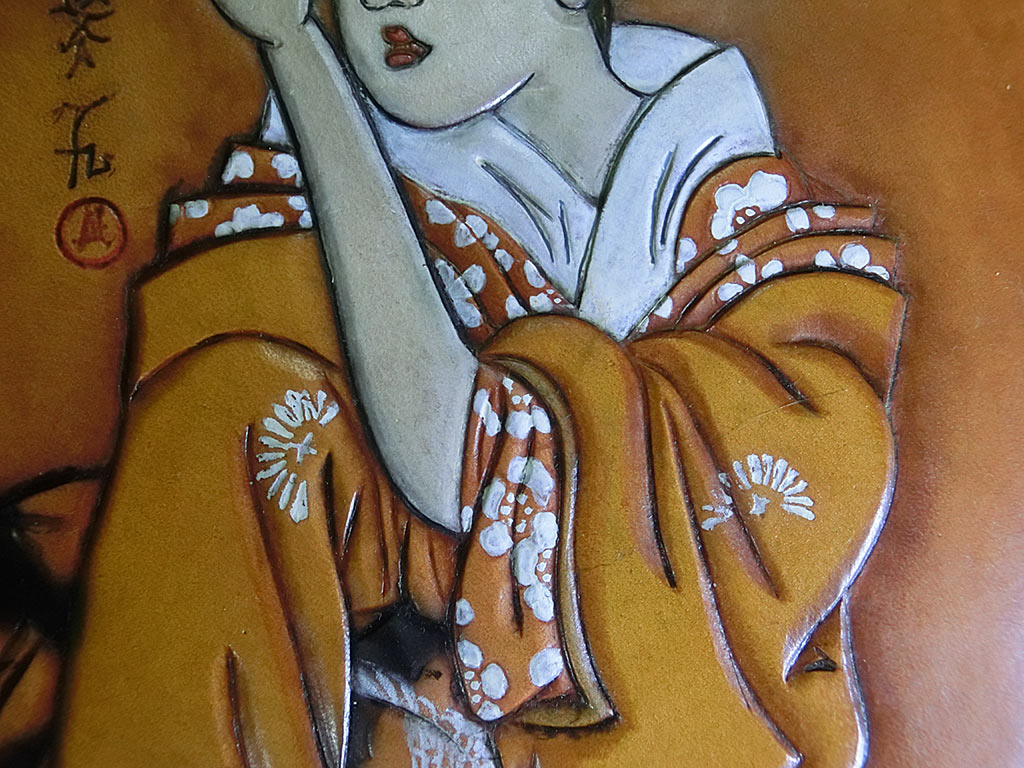 geisha-amarilla-trabajos-cuadros-guioko-art-4 miyamoto Musashi